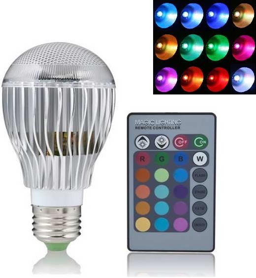 Lâmpada LED RGB